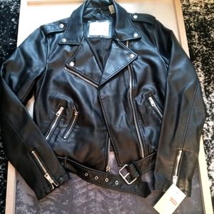 LEVI'S moto faux leather jacket